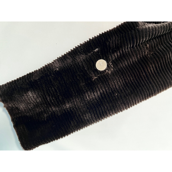 Michael Kors Womans Coat Mink Fut Genuine Brown Coat Size M - Picture 8 of 16